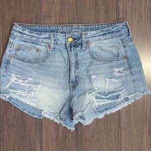 American eagle high-rise festival shortie